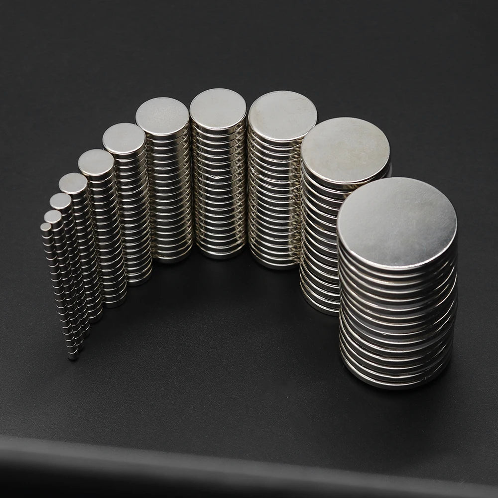 Round Magnet 2x2,4x2,5x2,6x2,8x2,10x2,12x2,15x2,20x2mm Neodymium N35 Permanent NdFeB Super Strong Powerful Magnetic imane Disc